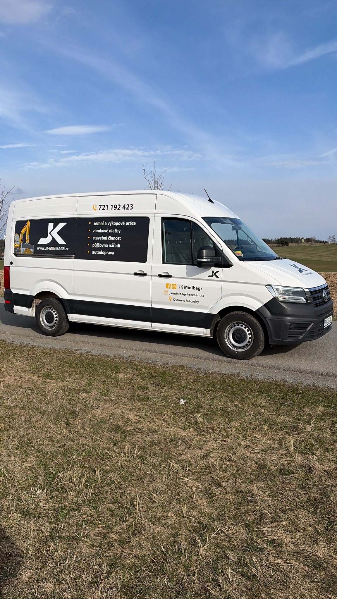 VW Crafter JK Minibagr
